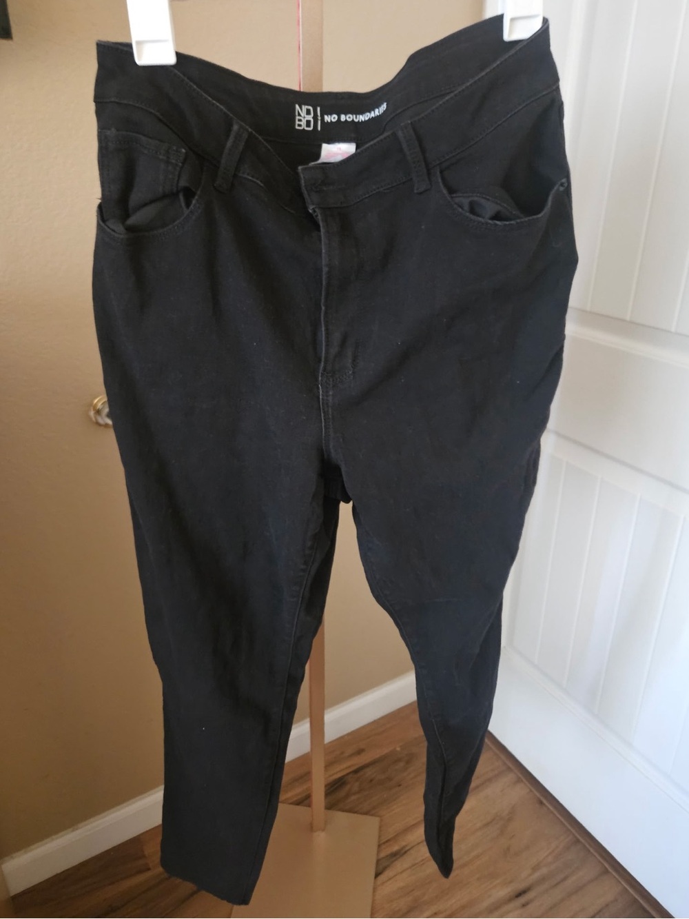 No Boundaries Jeans Women's Juniors Size 15 High Rise Skinny Black Jeans Jegging